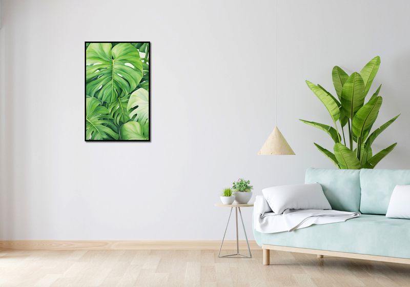 Plakat 53x81cm Tajemnice Liści zdjęcie 4