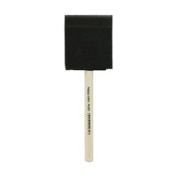 PĘDZELEK GĄBKOWY PŁASKI 50MM CZARNY HAPPY COLOR