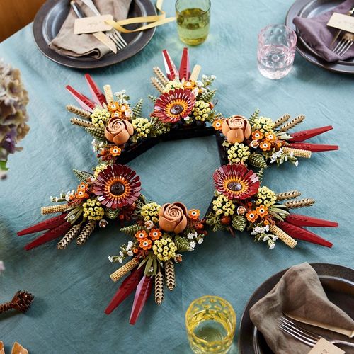 LEGO ICONS 10314 Stroik z suszonych kwiatów BUKIET Kwiaty Na Prezent na Arena.pl