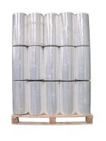 PALETA 60 sztuk Folia stretch maszynowa POWER 17 my transparent 14kg 250%