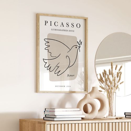 Plakat pablo picasso gołąb 61x91 cm na Arena.pl