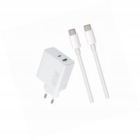 Szybka ładowarka 45W z kablem 1m 2 wejścia do LG K61