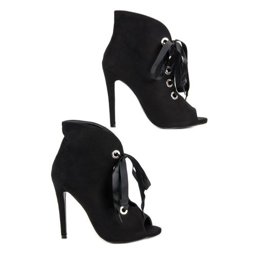 Wiązane Botki Open Toe r.38 na Arena.pl