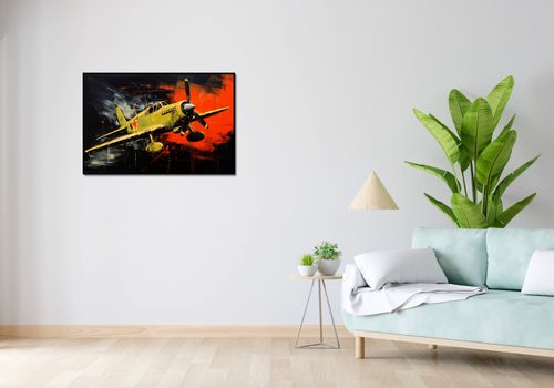 Plakat 91,5x61cm Barwny Przelot na Arena.pl