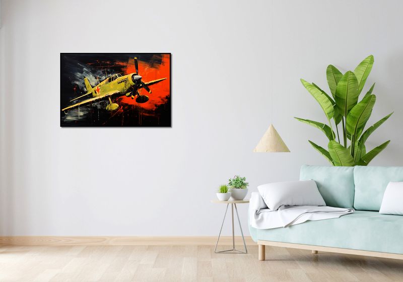 Plakat 91,5x61cm Barwny Przelot zdjęcie 4
