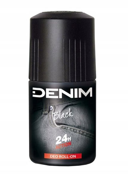 Denim Black 50 Ml Dezodoranty W Kulce zdjęcie 2