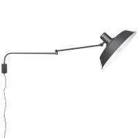 Industrialna LAMPA ścienna BOLDER 200300132 Trio metalowa OPRAWA loftowy kinkiet czarny