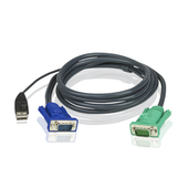 Aten | Kabel KVM USB 1,8 M z 3 w 1 SPHD | 2L-5202U