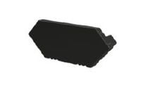 czarna zaślepka GLC1 endcap black