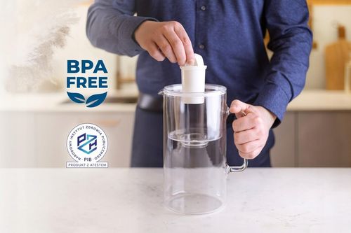 SZKLANY DZBANEK WESSPER D2 BOROSILICATE AQUACLASSIC 3l + 1x Filtr Wkład na Arena.pl