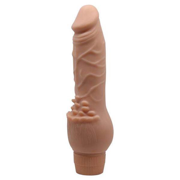 Realistyczny Penis Z Wypustkami Do Łechtaczki 19Cm zdjęcie 3