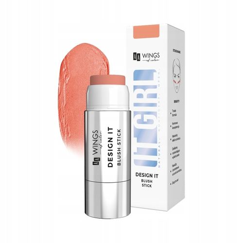 AA WINGS OF COLOR Design It blush stick 02 Peach Bloom 5 g na Arena.pl