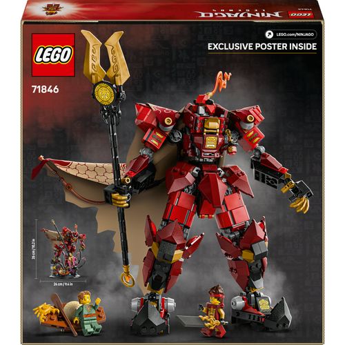 LEGO Mech ognistego rycerza 71846 na Arena.pl