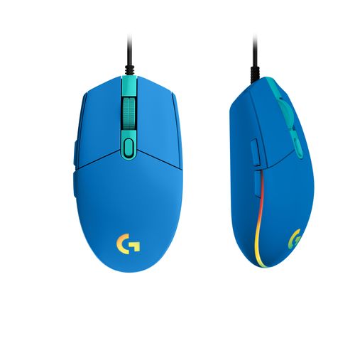 Mysz przewodowa Logitech G203 Lightsync niebieska na Arena.pl