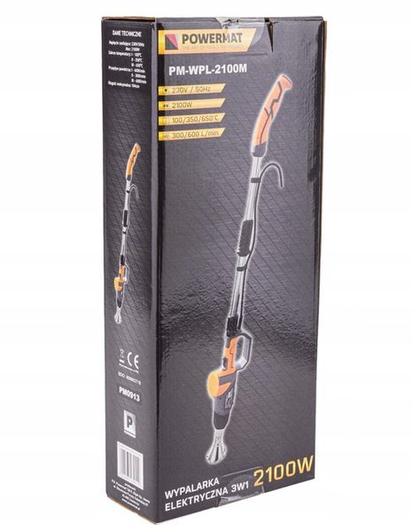 WYPALARKA ELEKTRYCZNA OPALARKA 3W1 ZESTAW 5 DYSZ 3 BIEGOWA REGULACJA zdjęcie 15