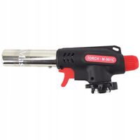 PALNIK GAZOWY TORCH M-961C + 4x NABÓJ KARTUSZ ALPEN CAMPING 400ml