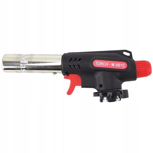 PALNIK GAZOWY TORCH M-961C + 4x NABÓJ KARTUSZ ALPEN CAMPING 400ml na Arena.pl