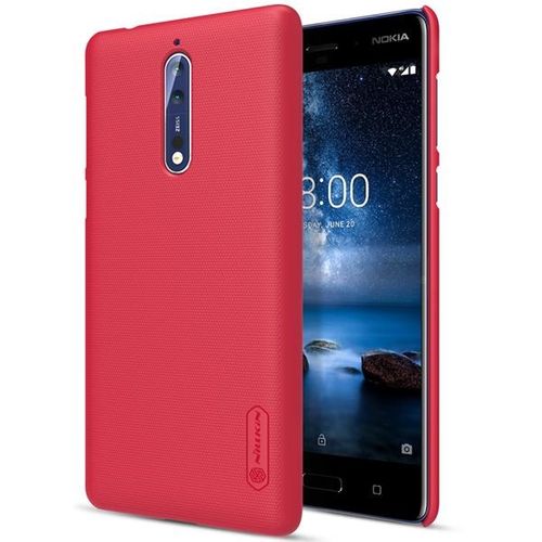 Etui Nillkin Frosted Shield Nokia 8 - Red na Arena.pl