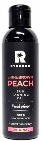 Byrokko Shine Brown SPF6 + Olejek Opalający zdjęcie 2