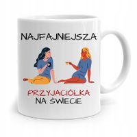Kubek Prezent Dla Przyjaciela Przyjaciółka Z Nadrukiem Ze Zdjęciem