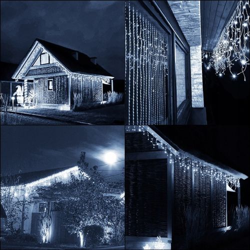 SOPLE 500 LED LAMPKI ZEWNĘTRZNE IP44 STAŁE + FLASH BIAŁE ZIMNE OŚWIETLENIE na Arena.pl