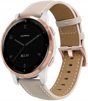 PASEK SKÓRZANY DO ZEGARKA GARMIN VIVOACTIVE 4S / VENU 2S | SZEROKOŚĆ 18MM