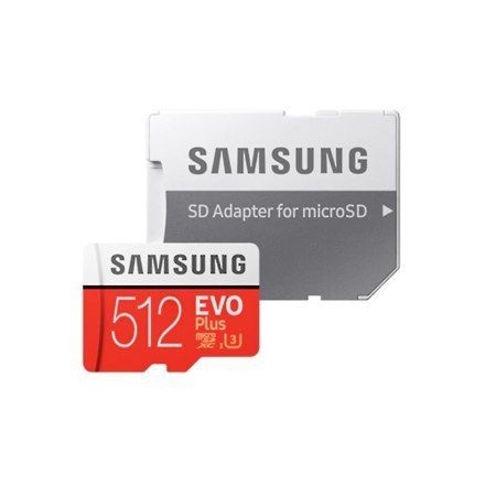 Samsung microSD Card Evo Plus 512 GB, MicroSDXC, Flash memory class 10, SD adapter na Arena.pl