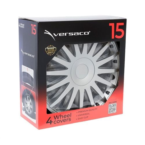 Kołpaki Crystal silver 15", 4 szt. na Arena.pl