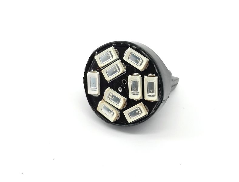 żarówka LED 7440 pomarańczowa 12V W21W canbus 360lm zdjęcie 5