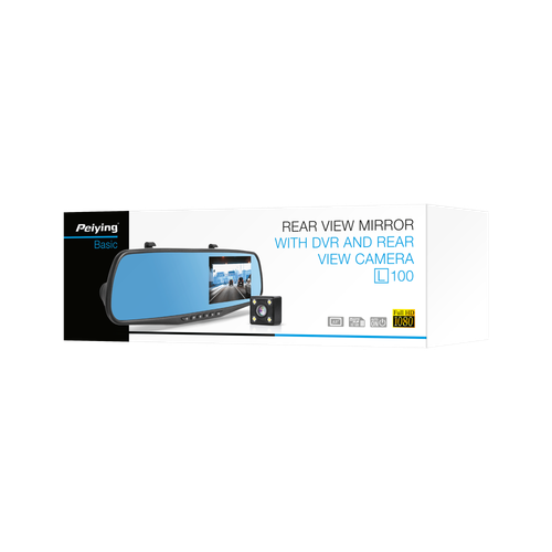 Lusterko samochodowe z rejestratorem Peiying Basic L100 na Arena.pl