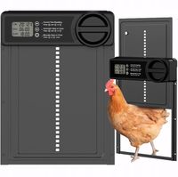 Automatyczne Drzwi Do Kurnika Z Timerem Blokada Przytrzaśnięcia Wodoodporne