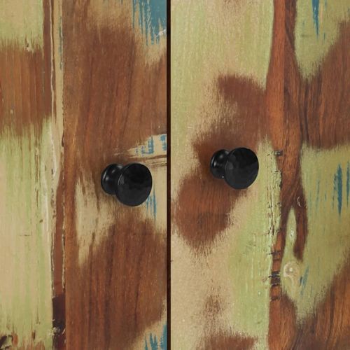 Szafka z 4 drzwiczek, 60x33x75 cm, lite drewno odzyskane na Arena.pl