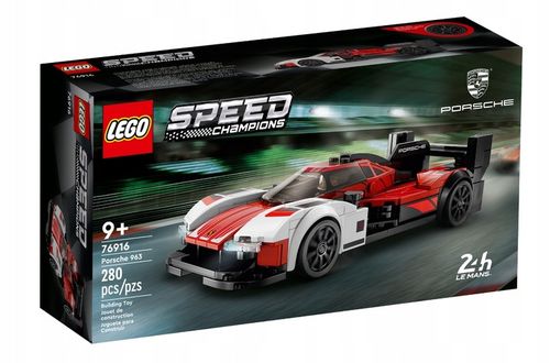 LEGO Speed Champion Samochód Wyścigowy Porsche 963 76916 na Arena.pl
