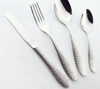 Sztućce - NEW DESIGN -24 Szt - SREBRNE - HIT