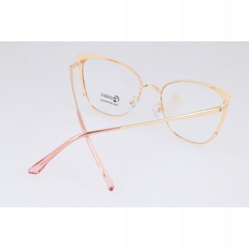 OKULARY ZERÓWKI Z FILTREM BLUE LIGHT DO KOMPUTERA OCHRONNE DAMSKIE KOCIE + na Arena.pl