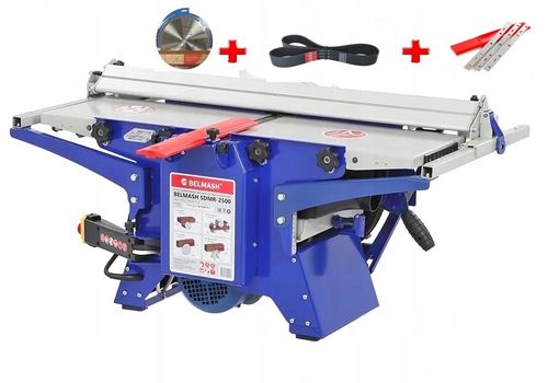 Belmash SDMR-2500 maszyna 4 w 1 strugarka pilarka gróbościówka frezarka na Arena.pl