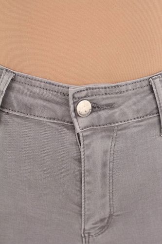 SPODNIE JEANSOWE BAWEŁNIANE DAMSKIE WYSOKI STAN PUSH UP DUŻE ROZMIARY na Arena.pl