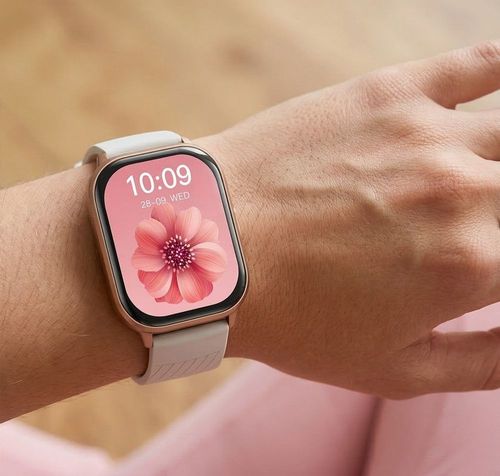 smartwatch gravity różowy pasek + bransoleta gt43-4 na Arena.pl