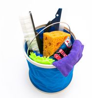 HH34 ZESTAW 8w1 WĄŻ TELESKOPOWY 5-15M WIADERKO ZESTAW DO MYCIA SAMOCHODU