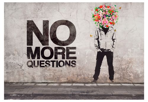 Fototapeta - No more questions 100x70 na Arena.pl