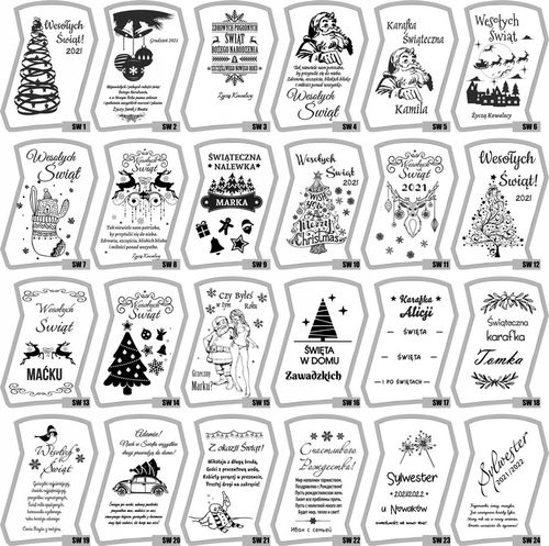 Zestaw do Whisky Karafka dwie szklanki z GRAWEREM na Arena.pl