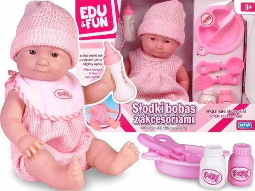 ARTYK EDU&FUN LALKA SŁODKI BOBAS MÓWI +AKCESOR na Arena.pl