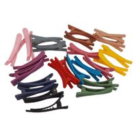 spinki klamerki do włosów 24 sztuki 12 kolorów