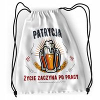 Plecak Dla Patrycji Sportowy Szkolny Worek Torba Z Nadrukiem Ze Zdjęciem