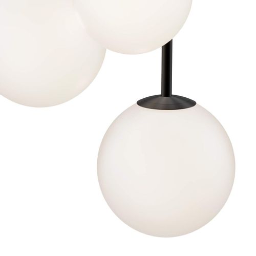 Potrójna lampa wisząca Basic Form MOD321PL-03B zwisy czarne na Arena.pl