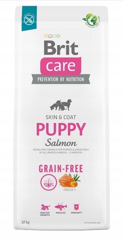 BRIT CARE Dog Grain-free Puppy Salmon 12kg na Arena.pl