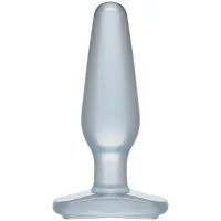 doc johnson crystal jellies medium plug - elastyczny korek średni