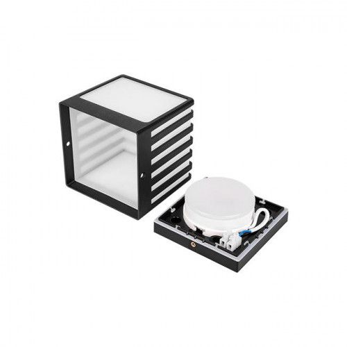OPRAWA ARCHITEKTONICZNA CUBE-3 IP54 15W CZARNE ALUMINIUM na Arena.pl