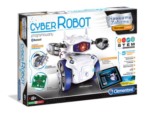 Cyber Robot bluetooth programowanie - Naukowa zabawa CLEMENTONI na Arena.pl