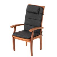 Poduszka ANTONIA na krzesło, leżak ogrodowy plażowy, poducha 121x50x6